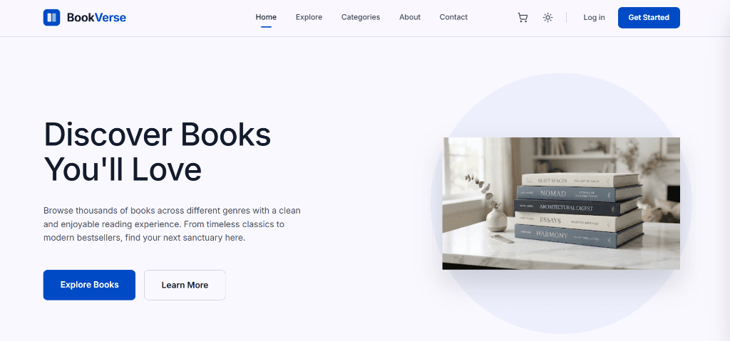 BookVerse — A Premium Book Discovery & Reading Platform